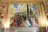 Franciabigio: Rückkehr des Cicero aus dem Exil, Fresko im Saal Leos X., ca. 1519–21