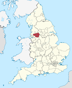 Grande Manchester – Localizzazione