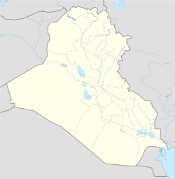 Ur (thành phố) trên bản đồ Iraq
