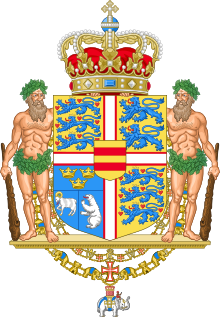 Middle royal coat of arms of Denmark.svg