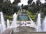 Garden with fountains, Villa d'Este, Italy