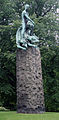 Statue of Niels Henrik Abel, called the "Abelmonumentet", in Oslo (former Christiania) by Gustav Vigeland.