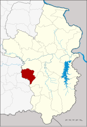 Distretto di Samrong – Mappa