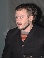 Photo of Heath Ledger at the 2006 Berlin International Film Festival.