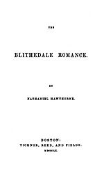 Thumbnail for The Blithedale Romance