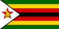 Национальный флаг Зимбабве.