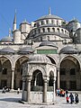 Exterior of the Sultan Ahmed Mosque