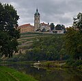 Castle above the confluence of the Vltava and Elbe