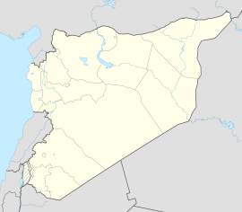 Дамаск на карти Сирије