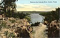 Scene on the Colorado River, Austin, Texas (postcard, c. 1907)