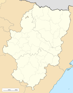 Benabarre (Spanish) is located in Aragon
