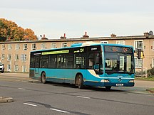 A 724-branded bus operated by Arriva Shires and Essex