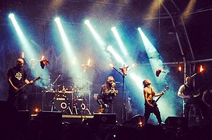 Mayhem live at Primavera Sound in 2012
