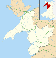 Llithfaen is located in Gwynedd