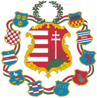 Arms of Hungary, 1849