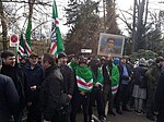 Protest in Strasbourg in memory of the deportation of Chechens and Ingush