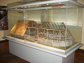Bronze Age house model. National Museum, Denmark