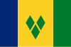 Saint Vincent och Grenadinernas flagga