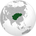Approximate range of Inner Asia