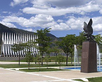 Photo of the United States Air Force Academy in El Paso County, Colorado