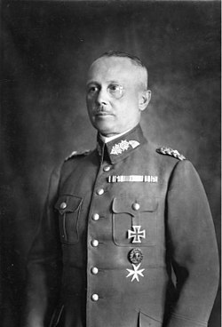 Werner von Fritsch vuonna 1932