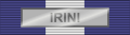 Baretka medalu CSDP za misję IRINI (wersja sztabowa – planowanie i wsparcie)
