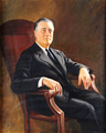 32nd President of the United States Franklin D. Roosevelt (AB, 1903)[128]
