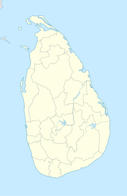 斯里-賈亞-瓦德納-普拉-科特在斯里蘭卡的位置