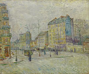 Boulevard de Clichy (1887) by Vincent van Gogh