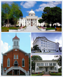 Montgomery, la capitale de l'Alabama