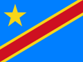 Drapeau de la République démocratique du Congo Kongo: Dalapo Lingála: Bɛndɛ́lɛ Kiswahili Bendera