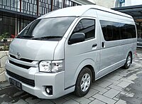 HiAce Commuter (high-roof; second facelift, Indonesia)