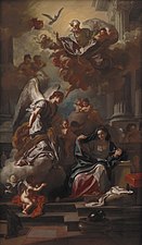 The Annunciation, by Francesco Solimena (unknown date)