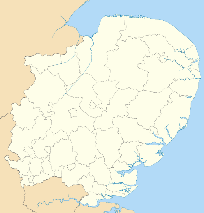 2021–22 Isthmian League is located in East of England