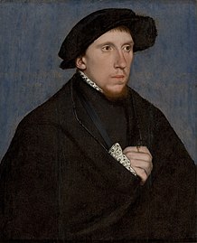 Hans Holbein (German, 1497–1543) The poet Henry Howard, Count of Surrey, c. 1542.