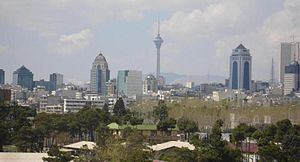 Skyline vo Teheran