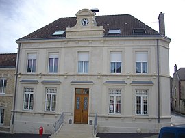 The town hall in Mailly-Champagne