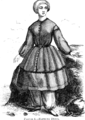 19世紀中頃の女性用水着