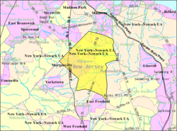 Census Bureau map of Marlboro Township, New Jersey Interactive map of Marlboro Township, New Jersey