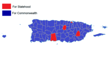 Puerto Rican status referendum, 1967 results by municipality.png