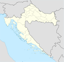 Čakovec is located in Croatia