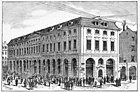 Stadtbibliothek, um 1860