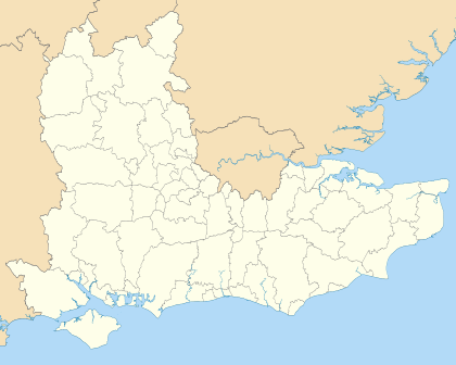 2005–06 Isthmian League is located in South-east England