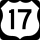 U.S. Highway 17 Alternate Truck marker