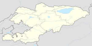 Kant is located in Kyrgyzstan