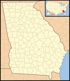 Cuthbert is located in Georgia (U.S. state)
