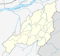 Kenuozou Hill Ward is located in Nagaland