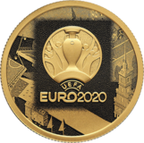 Золотая монета номиналом 50 рублей