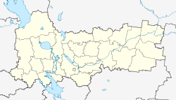 Belozersk is located in Vologda Oblast