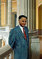 Dalip Singh Saund was in 1956 the first Asian American, Indian American, and member of a non-Abrahamic faith (Sikhism) to be elected to the United States Congress.